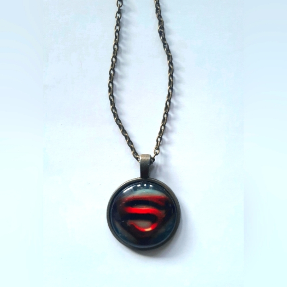 2/$20! Superman pendant necklace